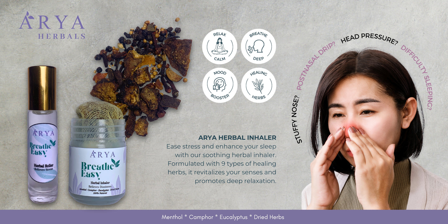 ARYA HERBALS BREATHE EASY DUO