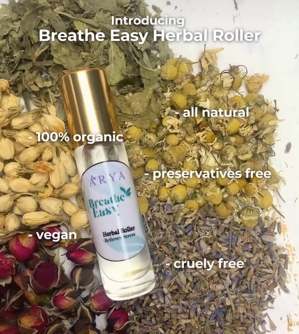 ARYA HERBALS BREATHE EASY AROMA ROLLER