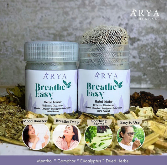 ARYA HERBALS BREATHE EASY HERBAL INHALER